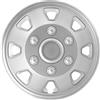 Tss Copricerchi compatibili con Ford Transit Itah 16 pollici argento 4 pezzi