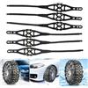 KMQRDZi Catene da Neve Universali per Auto, Antiscivolo, Compatibili con Automobili e SUV, in Nylon, SNOW_CHAIN