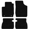 Kovvar Basic Tappetini auto per Kia Rio 1 | 2003-2005 | 4 pezzi | Feltro agugliato 5 mm | Moquette su misura | Antiscivolo | Bordo effetto nabuk | 1625 g/m² | Prodotto in Europa