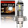 SageSunny Lampada LED P45t R2 Faro Motociclo 12V-60V AC/DC,Lampada Anabbaggiante/Abbagliante LED 18W 2000LM 6500K Bianco Freddo, Canbus Senza Errori Non-polarità,1 confezione,18 Mesi di Garanzia