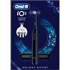 Oral-B iO2 Night - Spazzolino elettrico con custodia da viaggio + 3 ricariche, colore: Nero