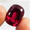 Gemma Rubino Naturale Mozambique Rosso 14,40 Ct Taglio Cushion Certificato IGL