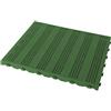 Set 4 Piastrelle in Plastica da Esterno 60 x 60 cm Forata