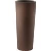 Vaso Ø30x68 cm in Polietilene Tulli Schio Cono Essential 70 Bronzo