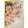 Giftgarden Cornice A2,Cornice Dorata in Alluminio, Decorare Casa,1 Pezzo