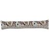 Casatessile Paraspiffero Lavabile e sfoderabile 95 cm. Cani Gatti Fiori Salsicciotto, Parafreddo per Porte e finestre - VAR. 1