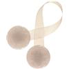 Home Collection MAB115 Calamita Bottone, Resina, Bianco, 25x4x1 cm
