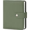Vienrose Album Fotografico 10x15 Ecopelle 32 Tasche Verde | Pagine trasparenti, Tasche a inserimento, Senza acido, Chiusura a pressione, Famiglia Viaggi Nozze Bebè