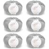 ggh Sportlife Box | Set da 300 g (6 x 50 g) | 100% Morbida Fibra Naturale in Diversi Colori | Colore 052 Grigio Chiaro