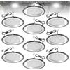 wowspeed 300W Faretti a Soffitto a LED per Interni 10PCS, 30000LM UFO LED High Bay Light 6500K Lampada da Officina Industriale, IP65 Impermeabile Plafoniera per Garage, Officina, Fabbrica, Magazzino