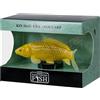 MOJO | Carpa koi dipinta a mano, statuetta di pesce Asagi, modello decorativo blu e rosso, serie da collezione 1, stile giapponese (Kin Matsuba Koi)