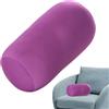 Tuxxjzm Cuscino cervicale in microperle, cuscino cilindrico per il collo, cuscino per il collo, cuscino a microperline, comodo cuscino da viaggio