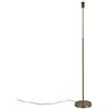 Qazqa Parte - Lampada da terra regolabile Art déco - 1 luce - Ø 250 mm - Bronzo - Art déco,Retrò - Soggiorno I Camera da letto I Sala da Pranzo I Cucina
