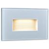MAKA change your life quality Maka Faretto Segnapasso LED da Incasso 4W, 3 Tonalità CCT, Vetro, IP40 | Luce selezionabile 3000/4000/6500 K, 4 W, 200 lm, frontale in vetro, scocca termoplastica, IP40, 118 x 80 x 40 mm