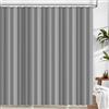 Leseed grigio Tenda Doccia Antimuffa 240x200 cm con Anelli | Shower Curtain Tessuto Realizzata in Fibra di Poliestere Impermeabile Asciugatura Rapida