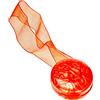 Home Collection MAB118 Calamita Bottone, Resina, Arancio, 25x4x1 cm