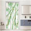 Uiiooazy Tenda da Doccia Antimuffa 90x180cm Effetto Marmo Verde Salvia | Tenda da Doccia Sfumata Verdi Gradiente Moderna Impermeabile Tessuto in Poliestere Lavabile per Vasca da Bagno con 6 Anelli