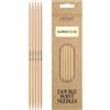 Knitter's Pride Bamboo Luxe Ferri a Due Punte, 15 cm, 4,00 mm