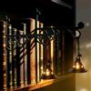 DAZZTIME Lampada da Libreria per Biblioteca,2 Pezzi Lampadario per Libreria | Lanterna per Biblioteca,Illuminazione Decorativa per Scaffale,Luci Decorative Per Angolo Lettura,per Studio,Libreria