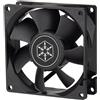 Silverstone Ventola 80x80 SilverStone FN80 PWM 80mm Nero [SST-FN80B]