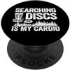 Disc Golf Gifts & Accessories For Men An Ricerca Dischi è il mio Cardio Frisbee Golf Divertente Disco Golf PopSockets PopGrip Adesivo