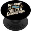 WLAN Designs Divertente rete WIFI Ingegnere Wireless Lan PopSockets PopGrip Adesivo