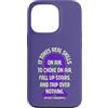 Epilepsy Awareness Month Purple Ribbon F Custodia per iPhone 13 Pro Epilessia divertente dicendo per il mese di consapevolezza dell'epilessia viola