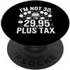 Funny 30th Birthday Happy Birthday Bday Buon 30° compleanno Celebrazione del 30° compleanno PopSockets PopGrip Adesivo