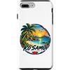 Sud-Est Asiatico: Thailand Custodia per iPhone 7 Plus/8 Plus Ko Samui Thailandia Spiaggia Palme Lamai Souvenir Chaweng