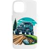 Offroad Car - Extreme Custodia per iPhone 14 Auto fuoristrada | Divertente camion fuoristrada 4x4 | Avventura fuoristrada