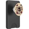 Bumblebee Grips Vintage Bee Bumblebee with Flowers PopSockets PopWallet per MagSafe