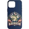 Frog Voting Dawn Custodia per iPhone 16 Pro Max Divertente rana votazione elezione patriottico sondaggio umorismo