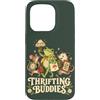 Thrift Store Findin Custodia per iPhone 15 Pro Thrifting Buddies Rana, opossum, stile vintage