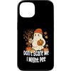 Halloween Gift For Pregnant Trick Or Tre Custodia per iPhone 13 Don't Scare Me I Might Pee Happy Halloween Divertente Gravidanza