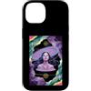 Mystical Calm Goddess Being Outer Space Custodia per iPhone 14 Nebulosa Magica Cielo Cosmico Galleggiante Donna Spazio