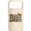Cute Ghost Halloween Custodia per iPhone 17 Pro Max Carino Boo Ghost Halloween Bow