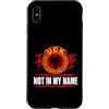 Kosovo UÇK Protest Designs Custodia per iPhone XS Max Not In My Name UCK Kosovo Protest