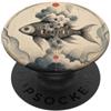 Design artistico mistico: capolavoro art Fantasia bellissima, magica, amante dell'arte, dell'estetica PopSockets PopGrip Adesivo