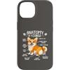 Wigglebutt Corgi Club Custodia per iPhone 14 Anatomia di un Corgi - Divertente design umoristico per cani di razza