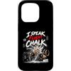 Street Workout Culture Custodia per iPhone 15 Pro I Speak Fluent Chalk Calisthenics Bodyweight Street Workout