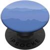 Minimal Grips Blue Mountains Abstract Minimalist PopSockets PopGrip Adesivo