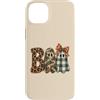 Cute Ghost Halloween Custodia per iPhone 14 Plus Carino Boo Ghost Halloween Bow