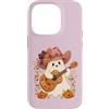 Country Girls Spooky Guitar Art Custodia per iPhone 14 Pro Ghost Cowgirl Chitarra Carino Country Music Halloween