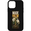 Made New Faith Garden Custodia per iPhone 12 mini Fatto nuovo cristiano floreale croce 2 Corinzi 5:17