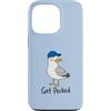 Pecked By Seagulls Co. Custodia per iPhone 13 Pro Divertente gabbiano ottenere picchiato sarcastico costiero uccello umorismo