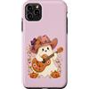 Country Girls Spooky Guitar Art Custodia per iPhone 11 Pro Max Ghost Cowgirl Chitarra Carino Country Music Halloween