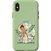 Disney Custodia per iPhone X/XS Disney Bambi & Thumper Spring Floral Plaid Coquette Style