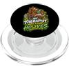 Four Hooves Stable Cavallo Ragazza Equitazione Sella Pony Amore per i Cavalli PopSockets PopGrip per MagSafe