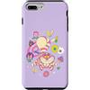 Disney Custodia per iPhone 7 Plus/8 Plus Disney Alice in Wonderland Cheshire Cat Flowers Collage