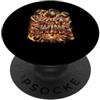 Regalo per atleta con kettlebell in ferr Born To Swing allenamento con kettlebell pesante Swing PopSockets PopGrip Adesivo